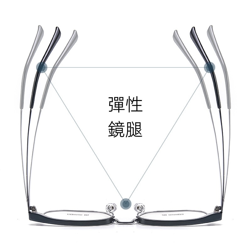 防藍光半框眼鏡 防藍光半框眼鏡